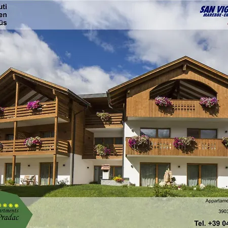 Appartement Ciasa Pradac à San Vigilio Extérieur photo