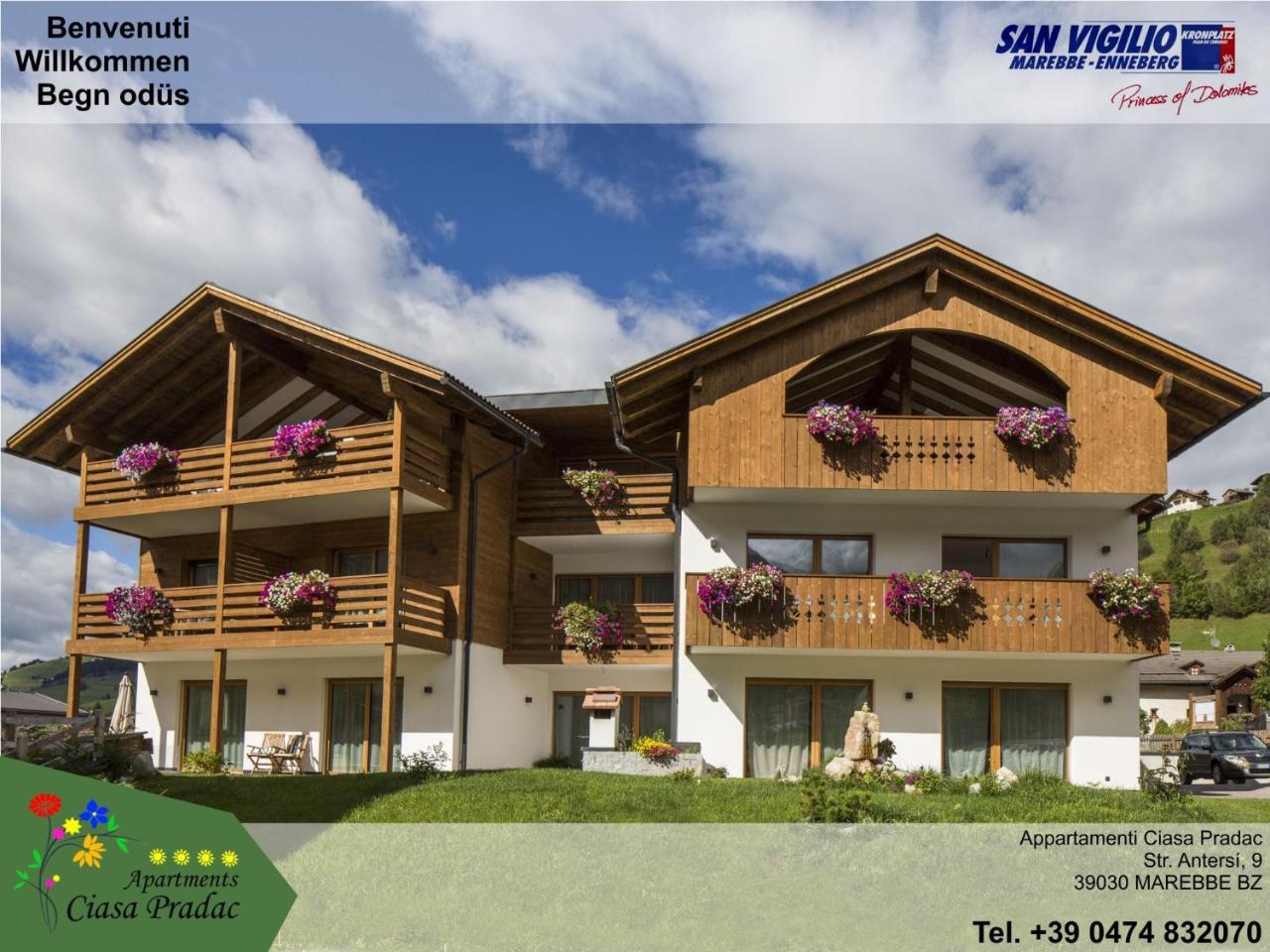 Ciasa Pradac Apartment San Vigilio Di Marebbe